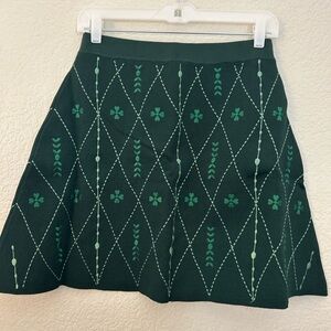 Sandro embroidery skirt size 1 /S
